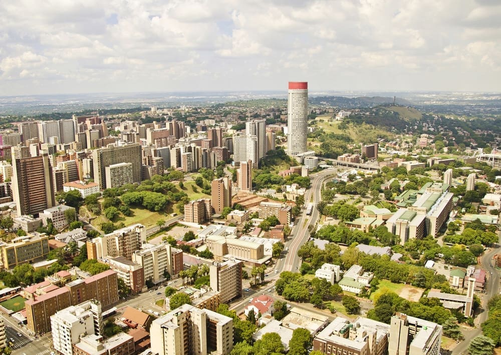 Johannesburg Skyline.