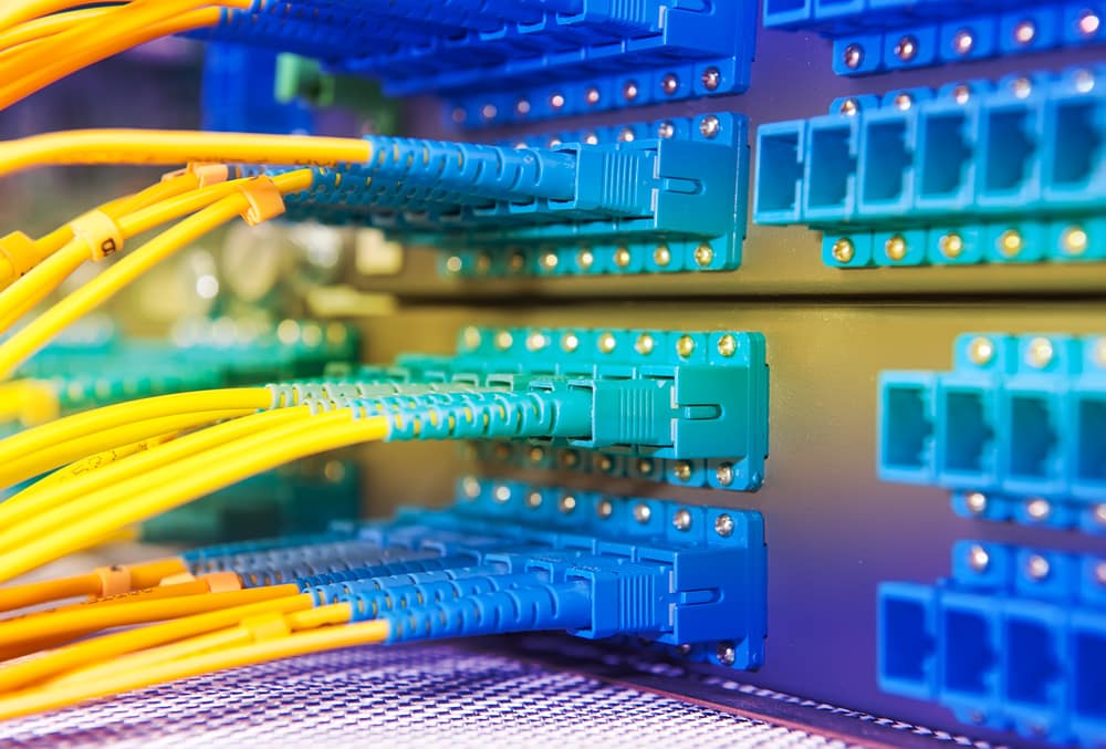 fiber optical Network Server.
