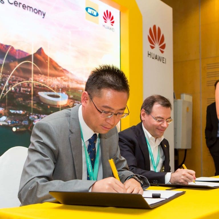 Huawei-MTN SA MOU signing