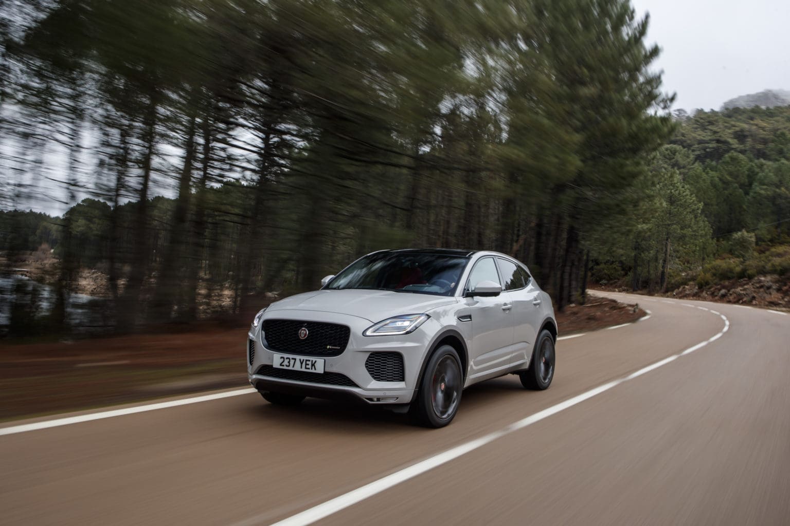 A Car That Alerts the Driver if it Detects the Tell-Tale Signs of Drowsiness Jaguar E-PACE