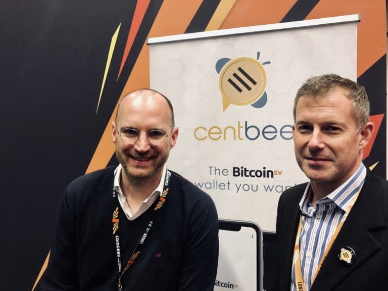 Jan Smit, co-founder of Two Hop Ventures and Angus Brown, co-founder of Centbee