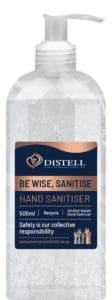 Distell hand sannitiser