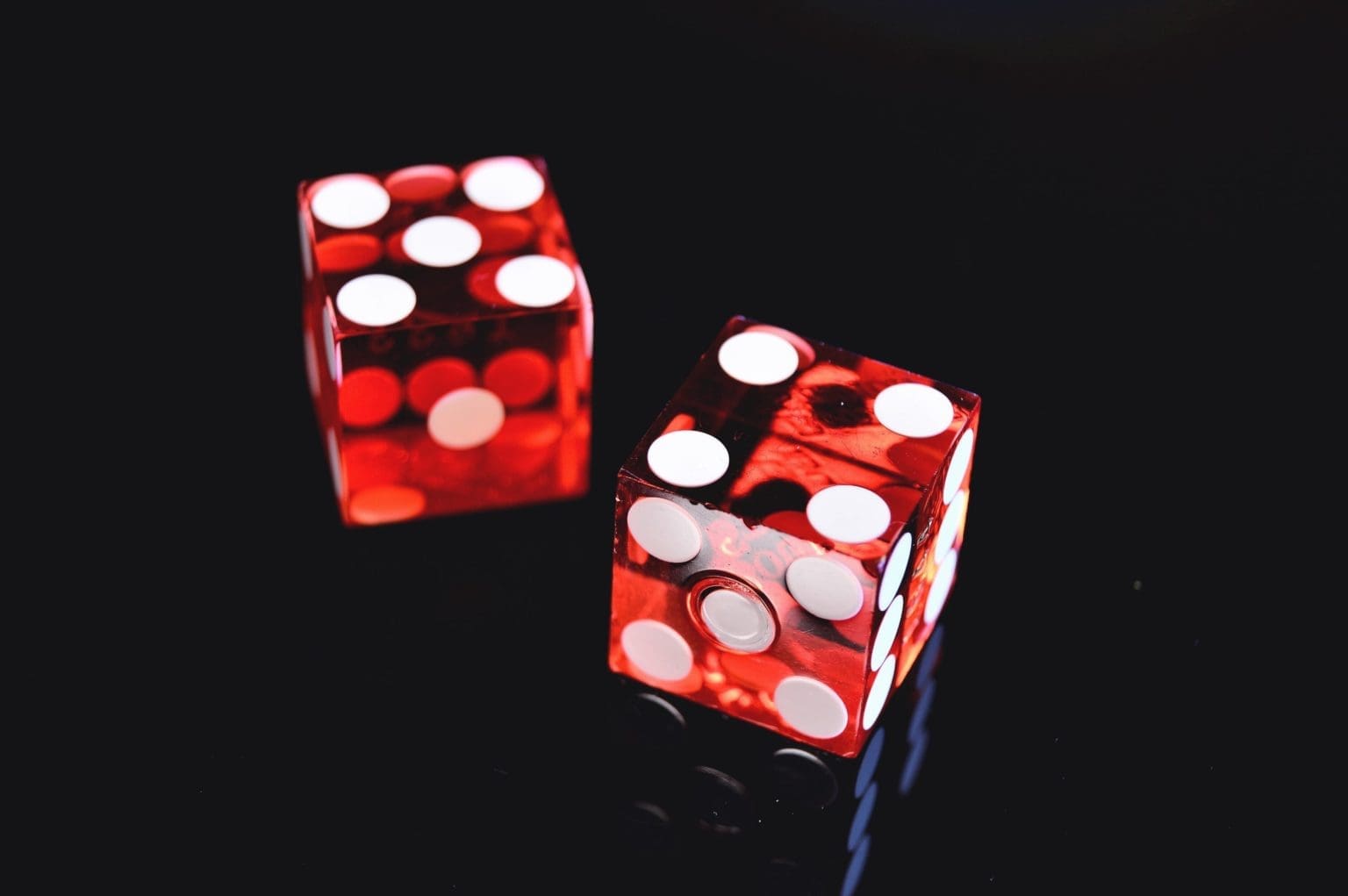 Stuck at Home Under Quarantine? Try Out an Online Casino two red-and-white dices