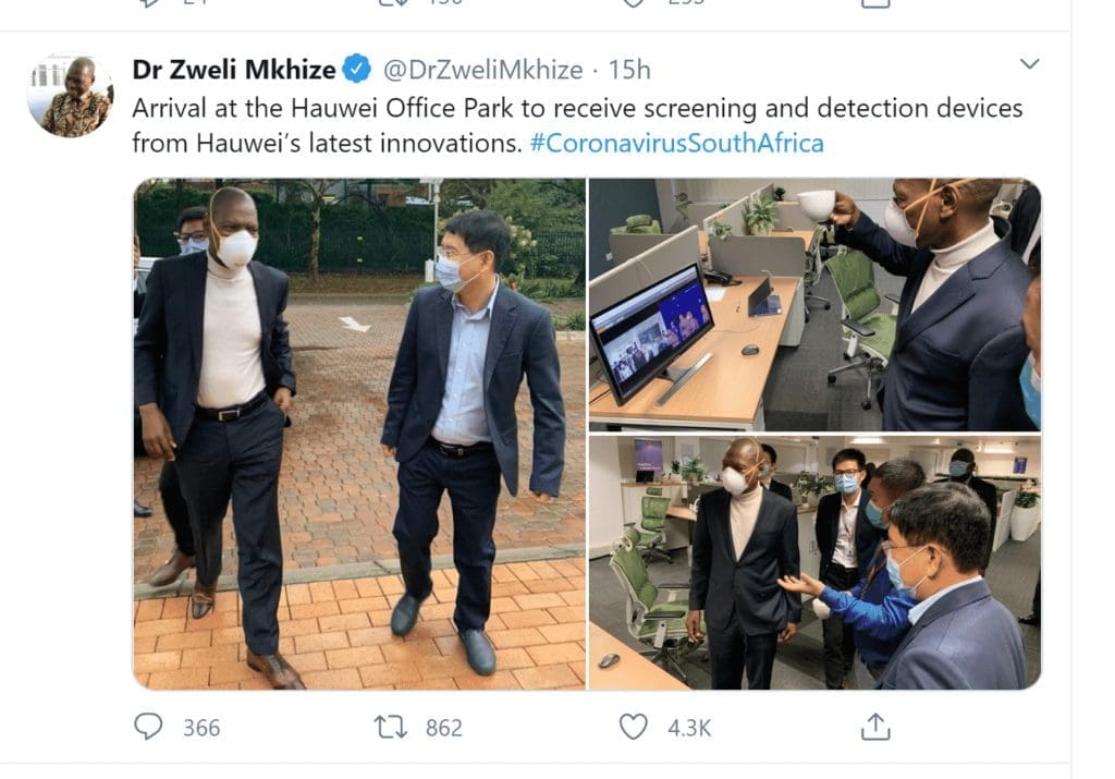 Huawei AI donation