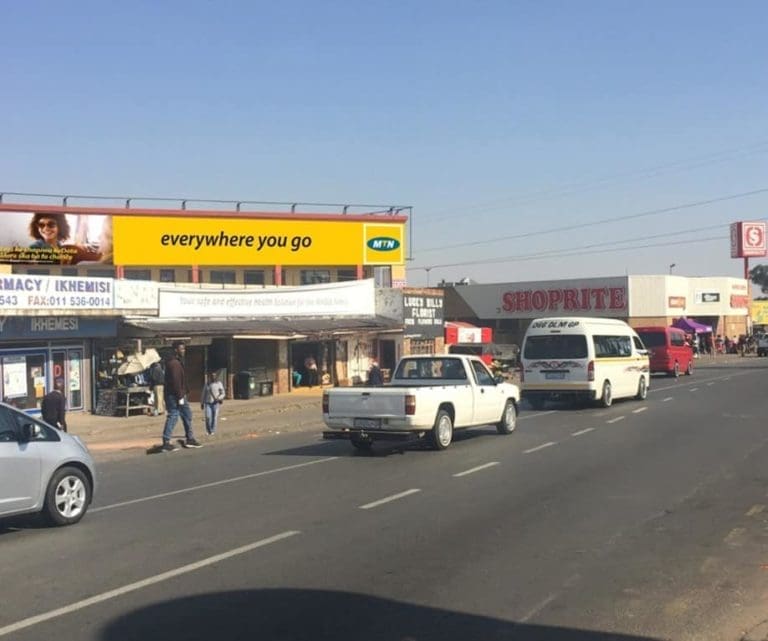 MTN Billboard in Soweto