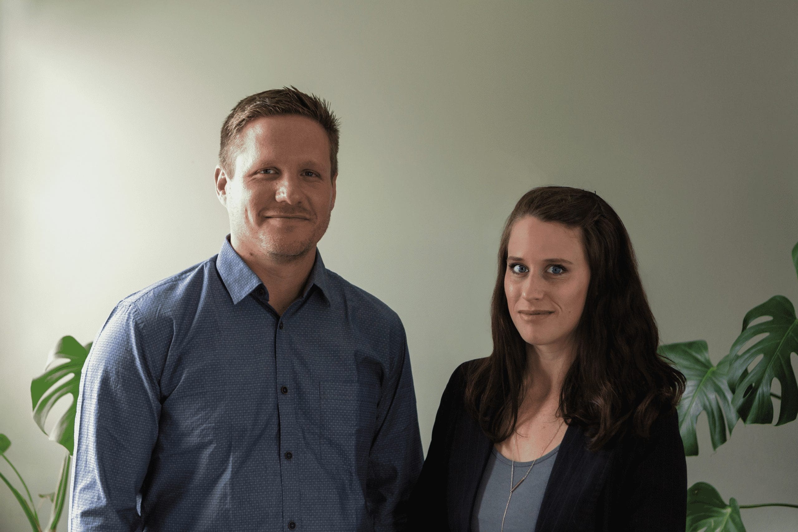 Jansen and Daisy Myburgh co founders of Roundr