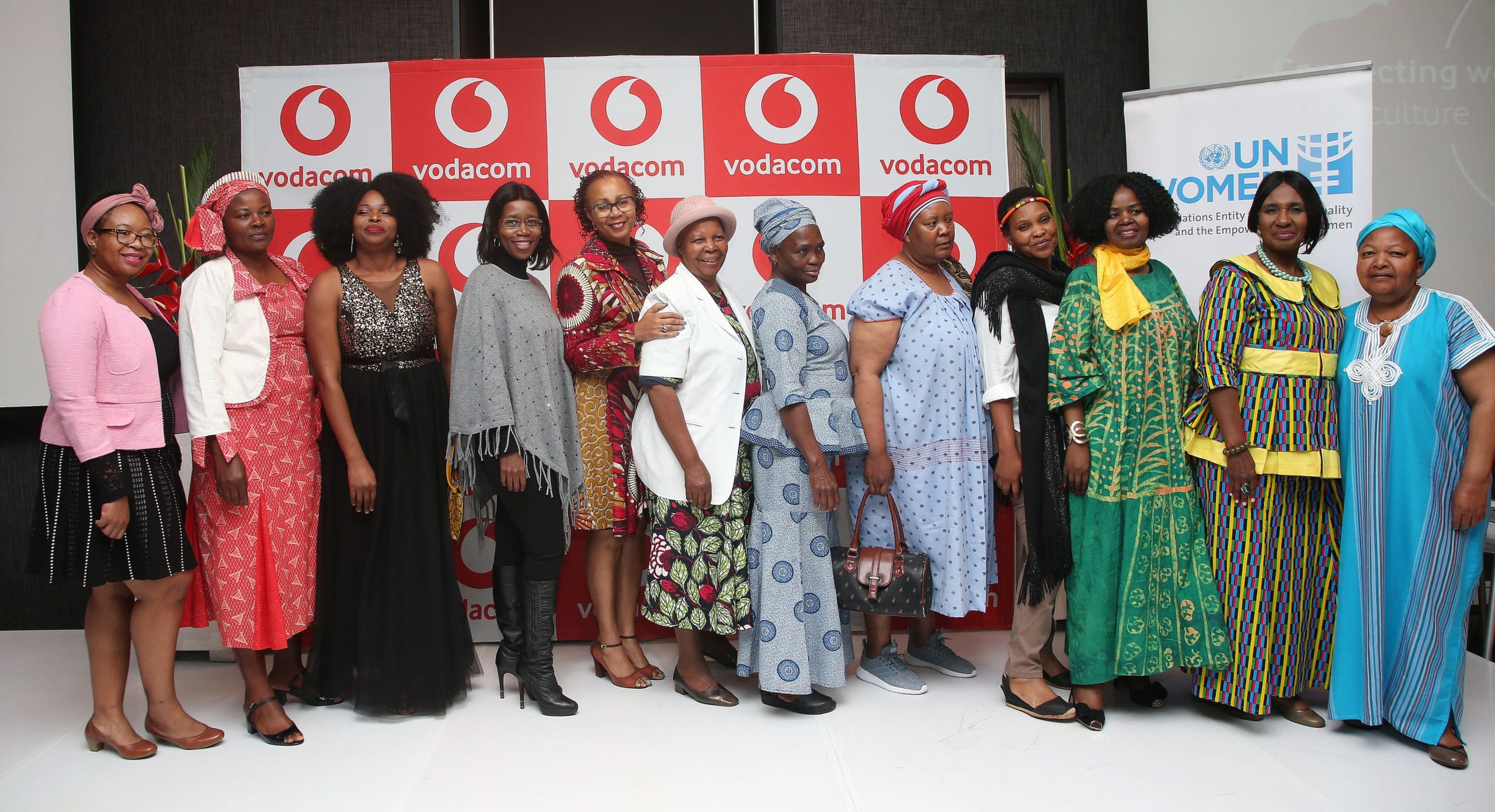 Group of women who are part of the South African Women In Farming and guest speakers from the launch event in August 2019