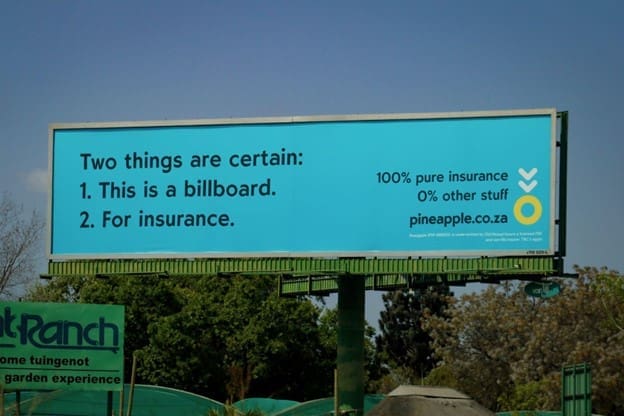 This Insurance Provider Broke The Internet With These Hilarious Billboards 16 Pineapple