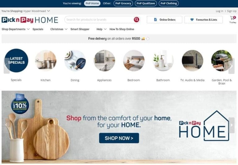 Pick n Pay Home