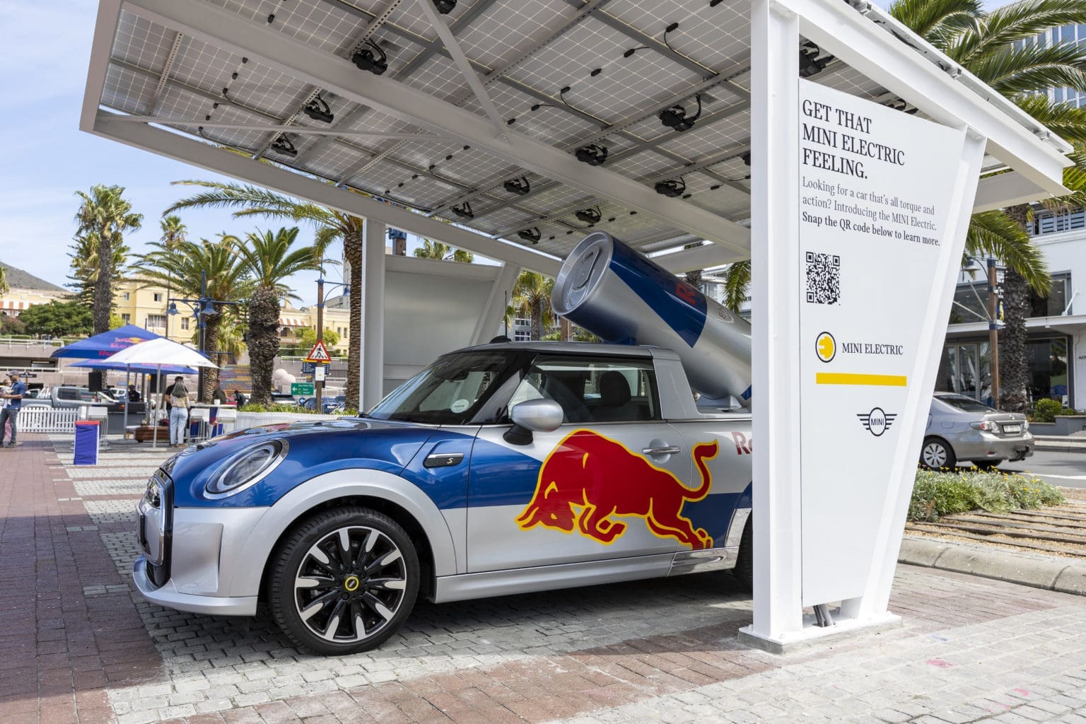 MINI And Red Bull Launch SA’s First Solar-Powered Charging Station MINI and Red Bull