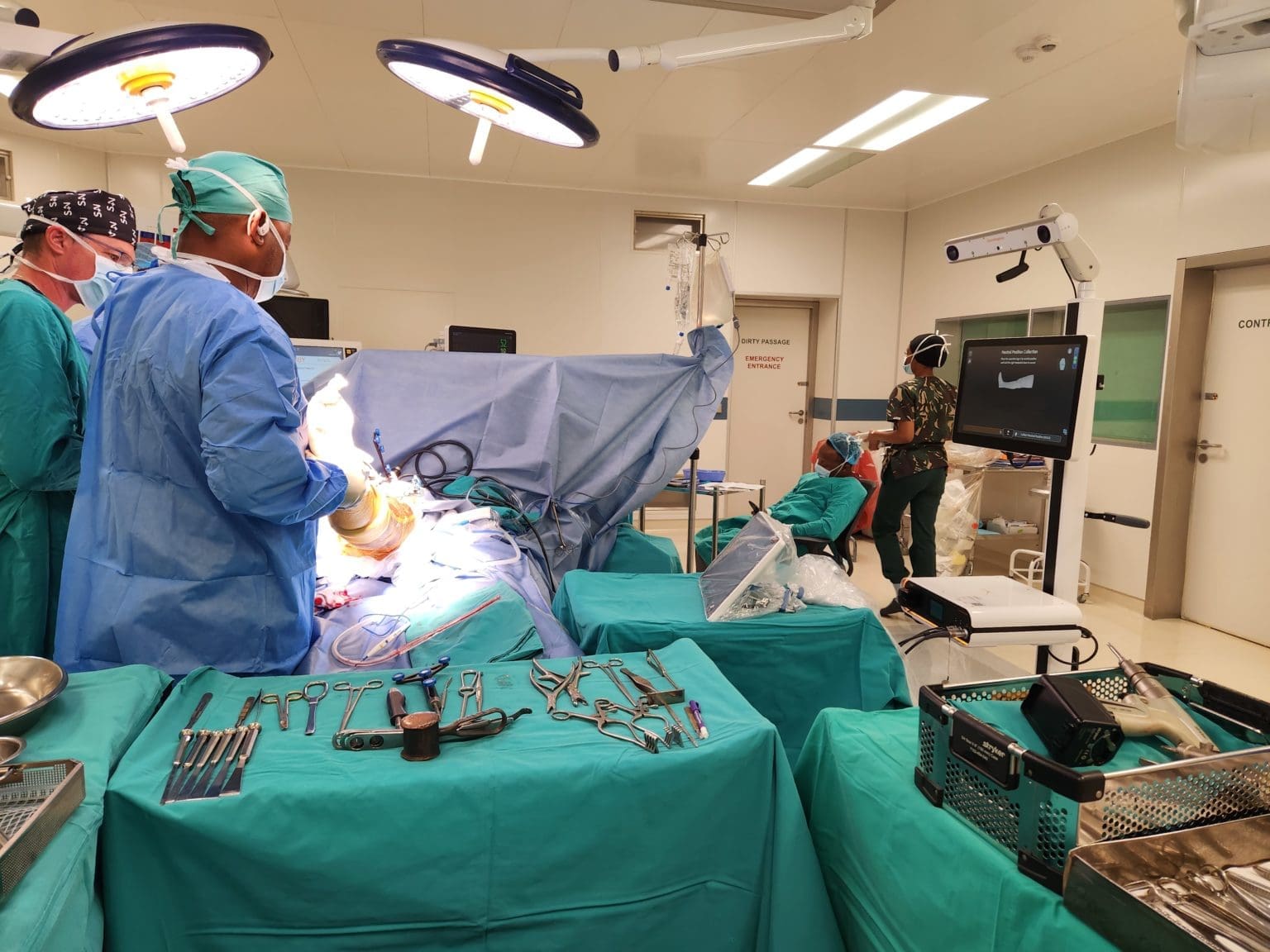 Black-Owned Clinix Health Group Performs Orthopaedic Knee Surgery With Robotic System Dr. SK Matseke Memorial Hospital