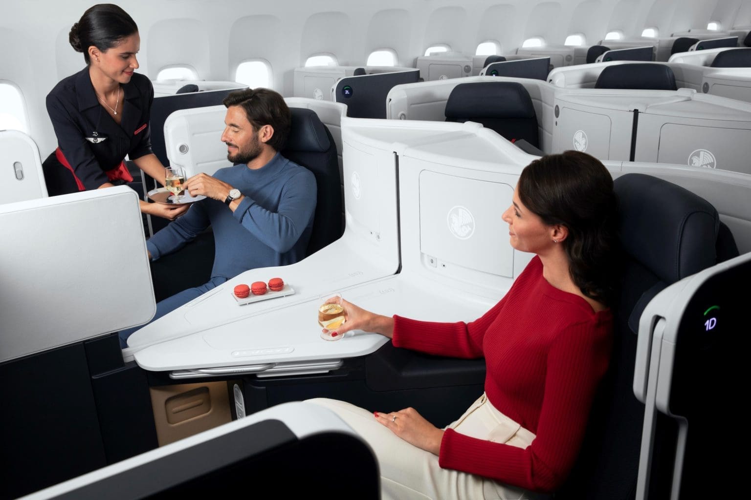 Air France Unveils New Business Class Cabin On Flights Between Paris and Johannesburg Air France