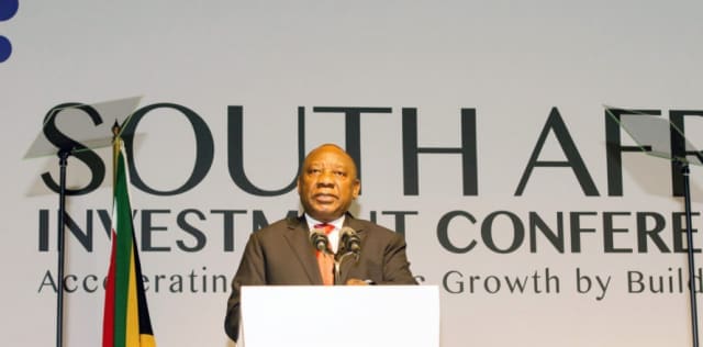 President Ramaphosa will on Thursday open and address the South Africa Investment Conference.