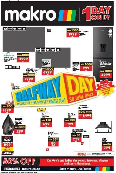 Makro 1 Day Sale Only