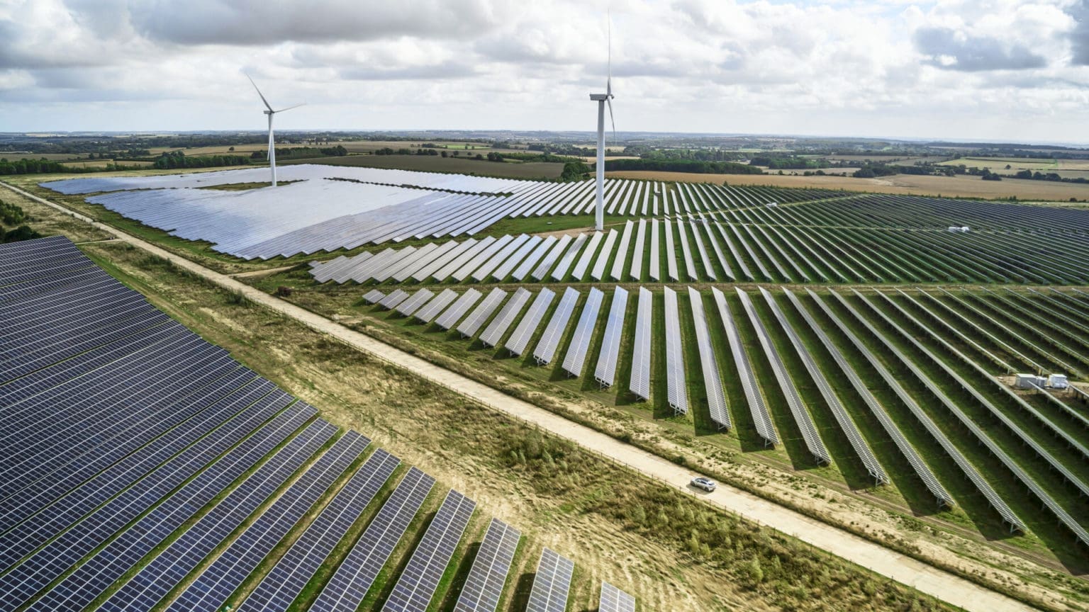 Jaguar Land Rover Upcycles Car Batteries Into Renewable Energy Storage JLR and Wykes Drone