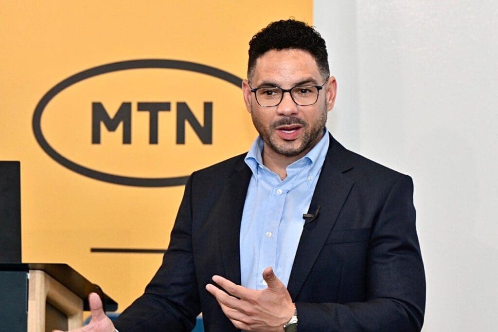 Bradwin Roper, MTN SA's Chief Financial Services Officer