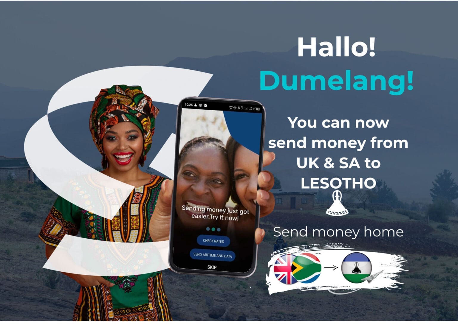 Sasai Money Transfer Expands To Lesotho Via Partnership With EcoCash Spache Fono Sasai Money Transfer