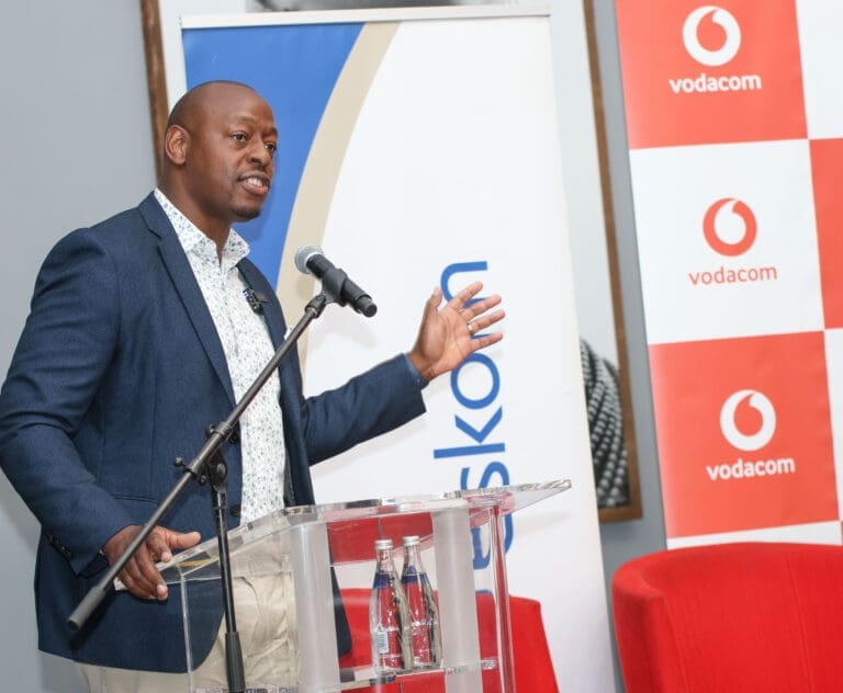 Sitho Mdlalose, CEO of Vodacom South Africa