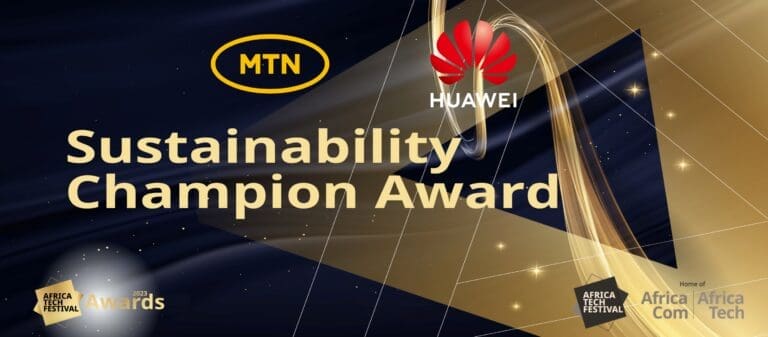 MTN South Africa and Huawei take home 'sustainability champion' award