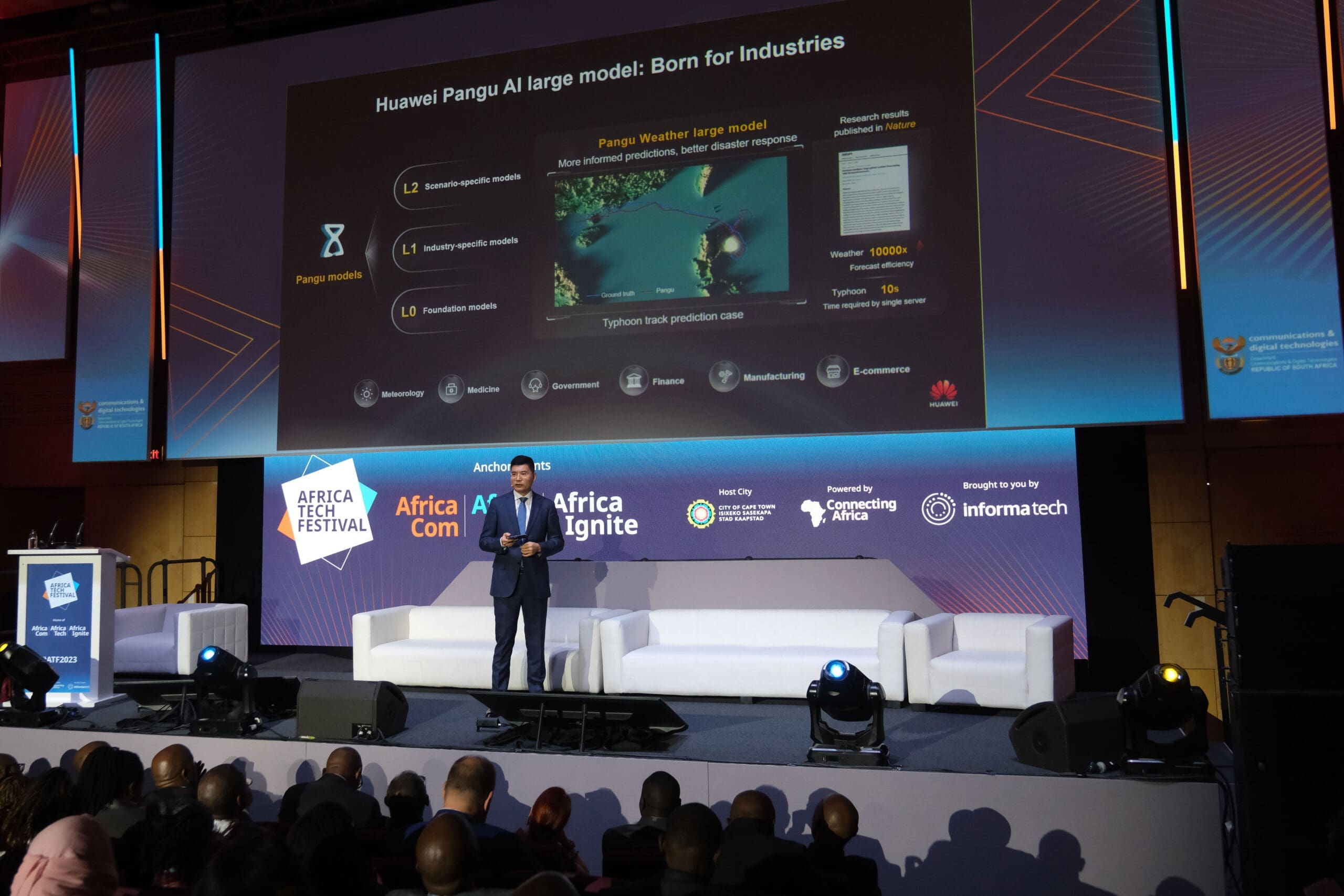 Huawei Joins AfricaCom 2023 Advocates For Accelerating Digital Africa For A Prosperous And Sustainable Continent 1 Leo Chen