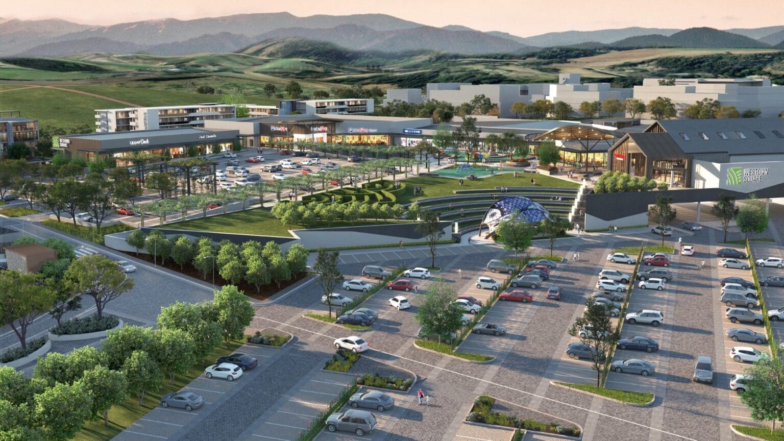 SA’s New Shopping Mall Rises In New City Westown Shopping Centre