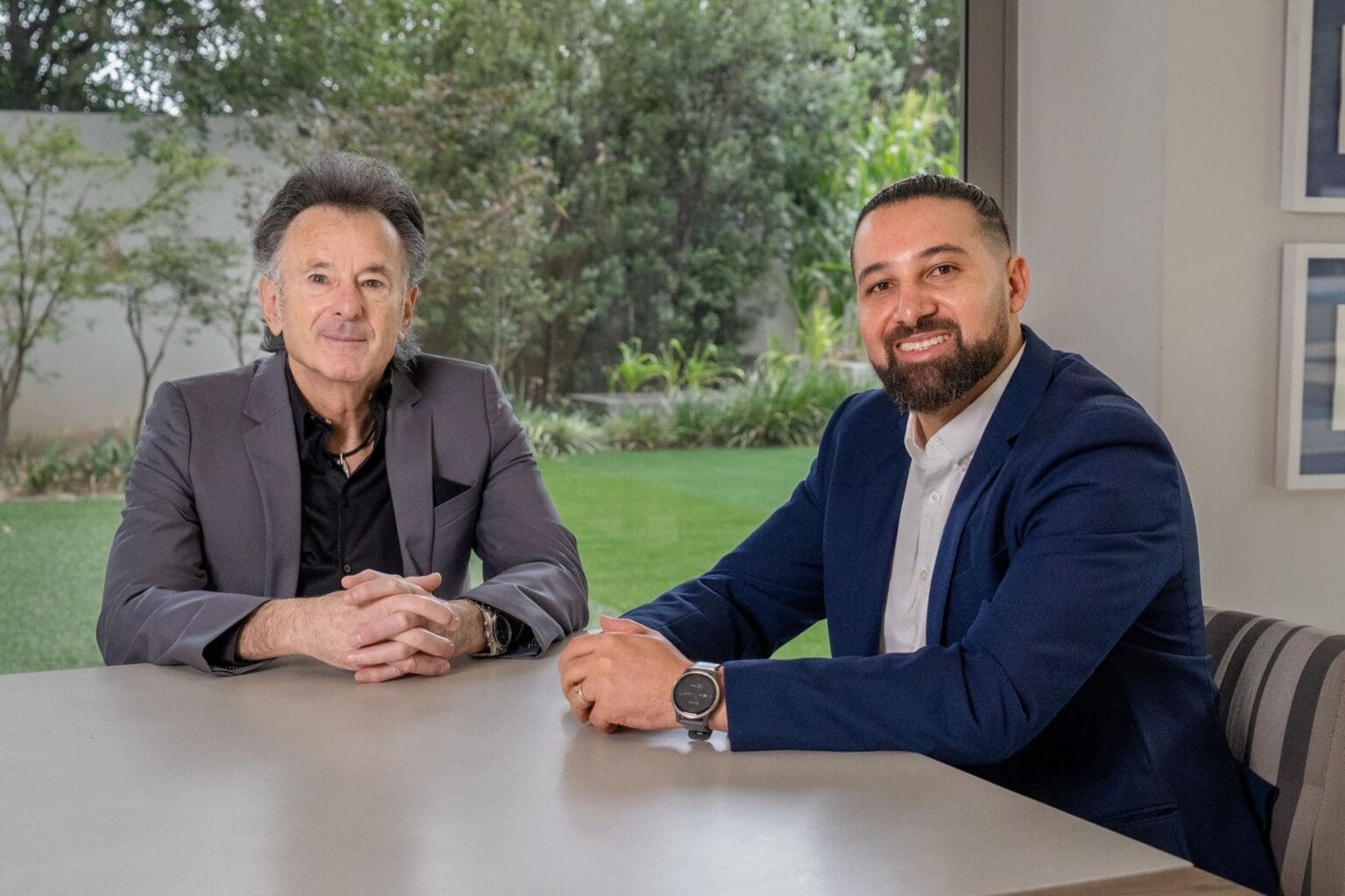 Clive Butkow and Mitchan Adams