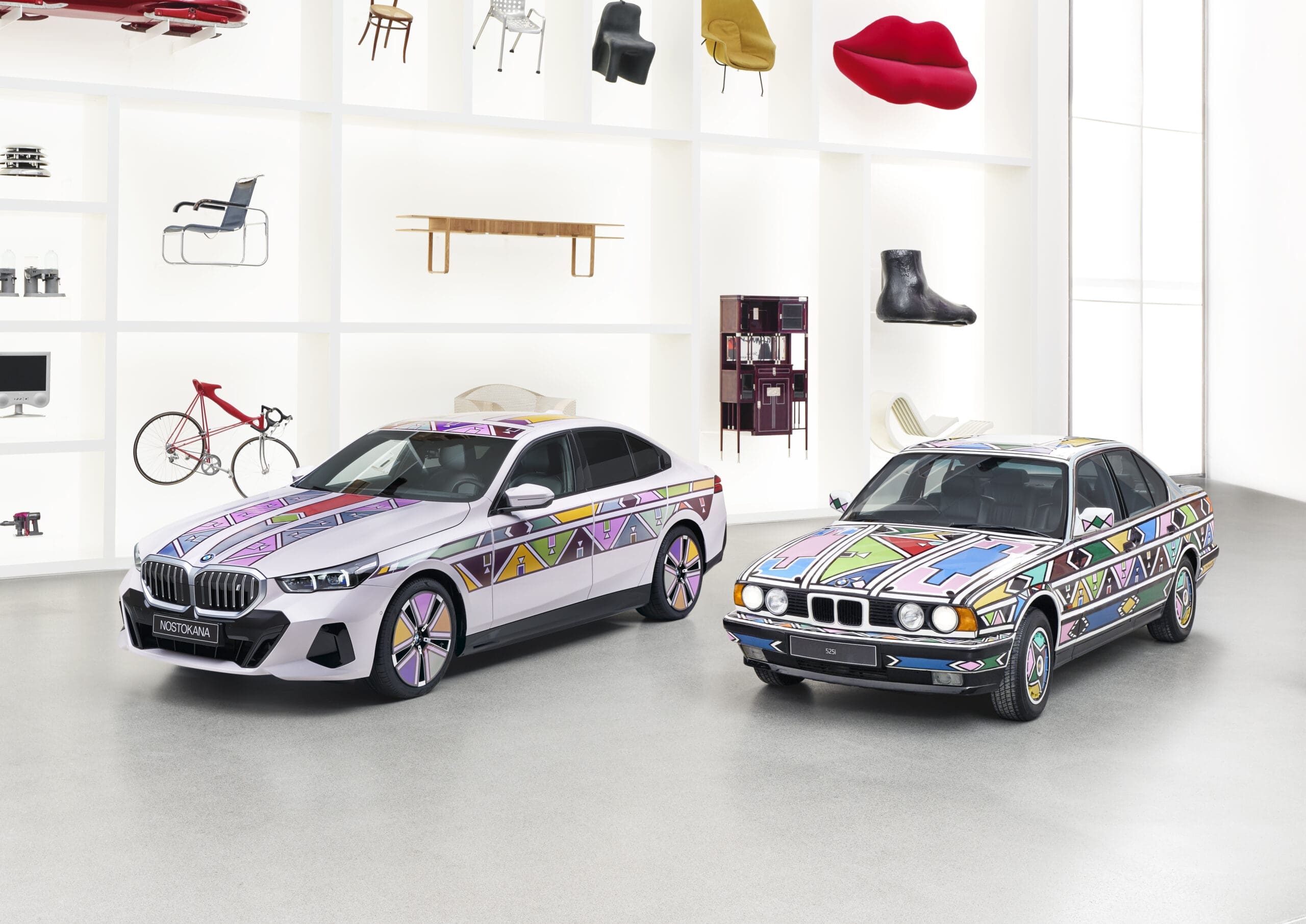 Art meets innovation: BMW i5 Flow NOSTOKANA