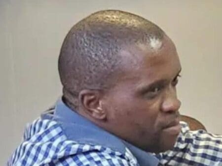 CONVICTED MURDERER: Thabo Silas Tsotetsi sentenced to life in prison for the murder of his girlfriend Nosipho Caroline Mthombeni. Her decomposed body was found concealed in a ceiling