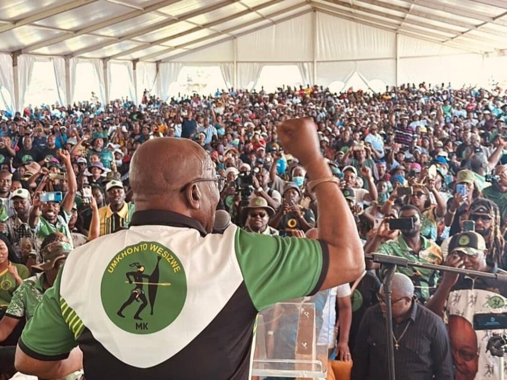 Former president Jacob Zuma