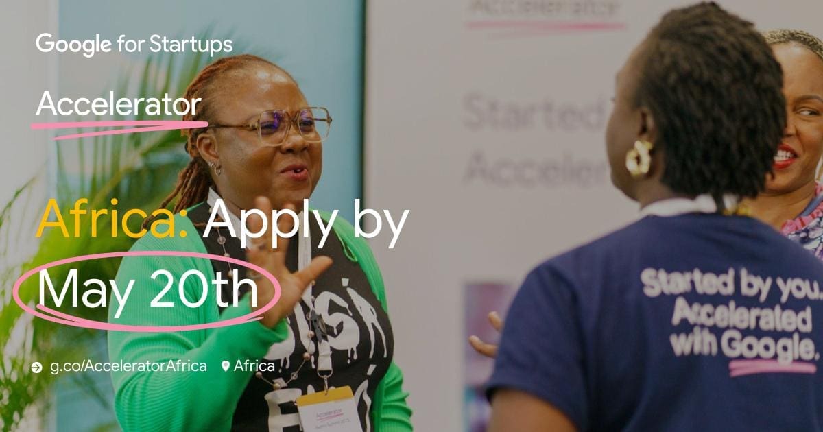 Google Opens Applications for Startups AI Accelerator Africa