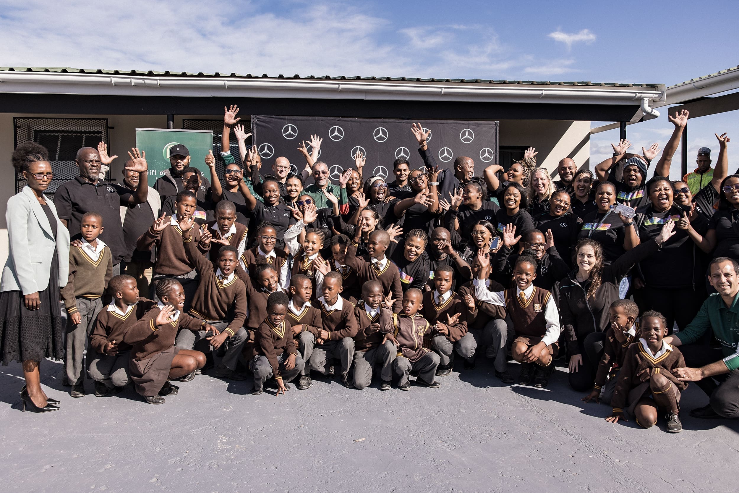 Mercedes-Benz South Africa and the Gift of the Givers Foundation team up to revamp Gqala Primary School in the Eastern Cape