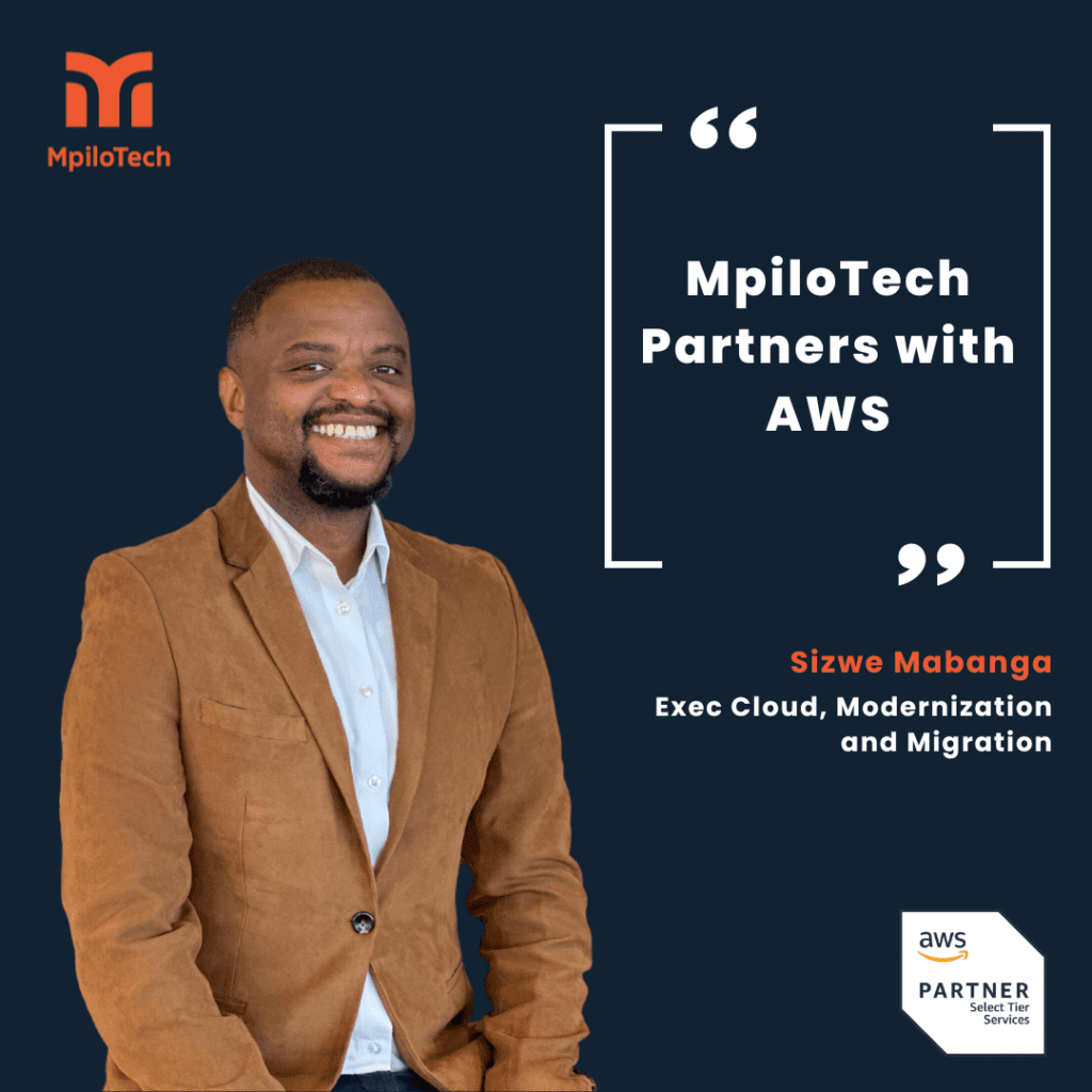 MpiloTech Becomes An AWS Select Partner: Accelerating Africa’s Cloud Transformation MpiloTech AWS Partnership - Artwork
