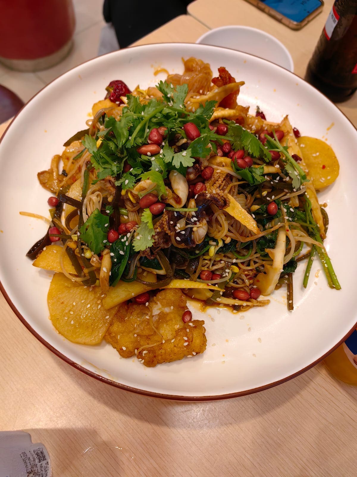 Meal at Lost Heavean