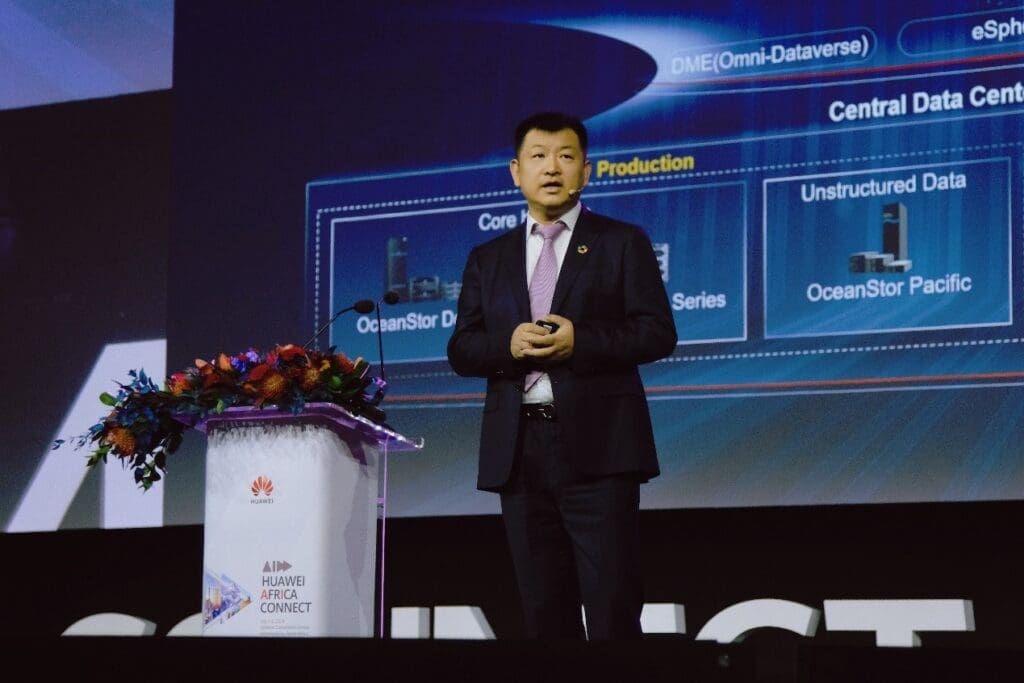 Dr. Peter Zhou, president of Huawei's Data Storage Product Line