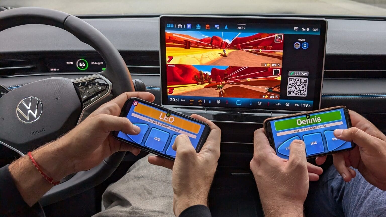 Volkswagen Adds In-Car Gaming With AirConsole Volkswagen adds in-car gaming with AirConsole