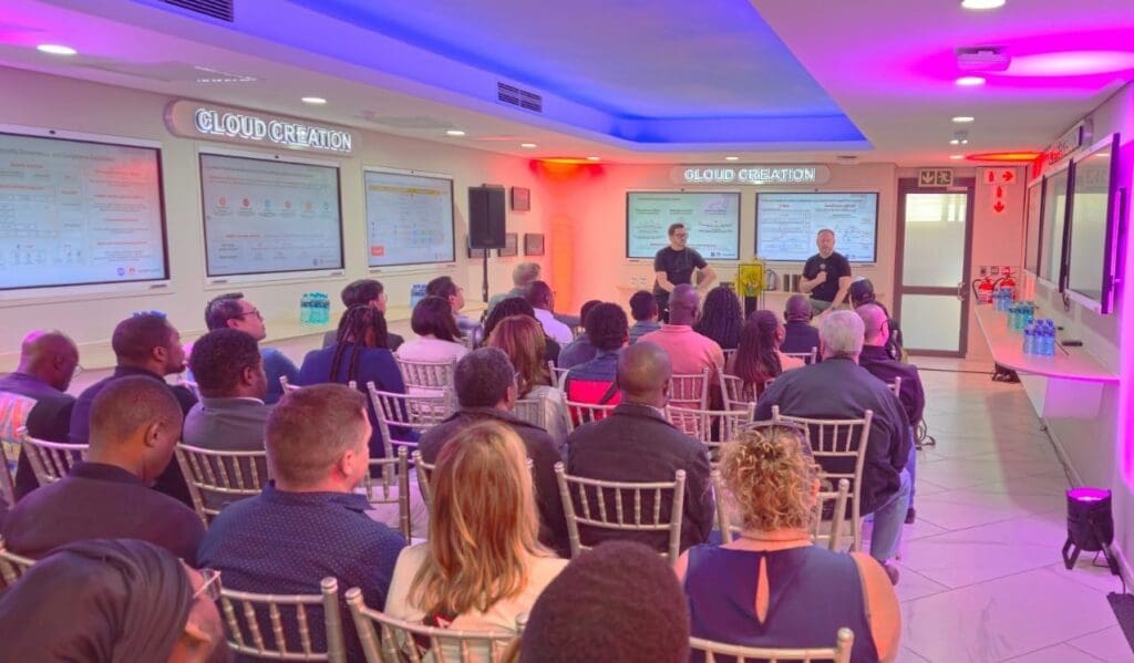 Johannesburg roadshow, discussing virtualisation solutions