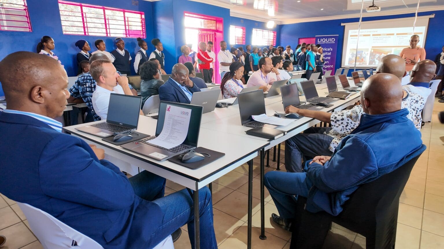 Liquid Unveils North West Province’s First Digital Learning Centre Liquid Hammanskraal