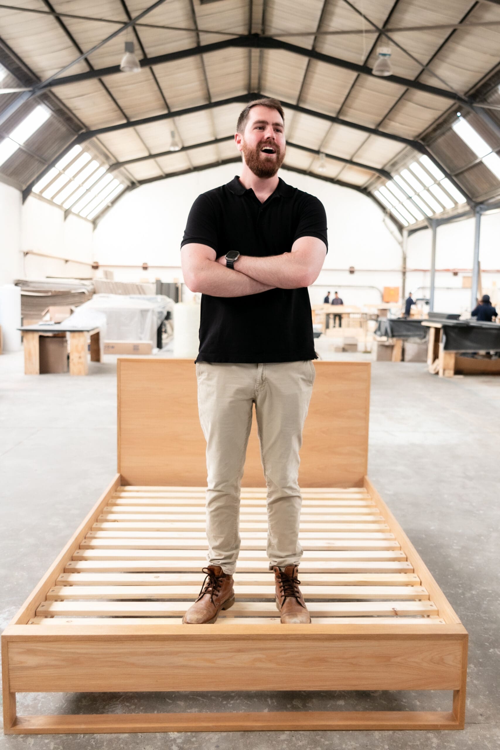 Rudo Kemp in the Sloom Factory