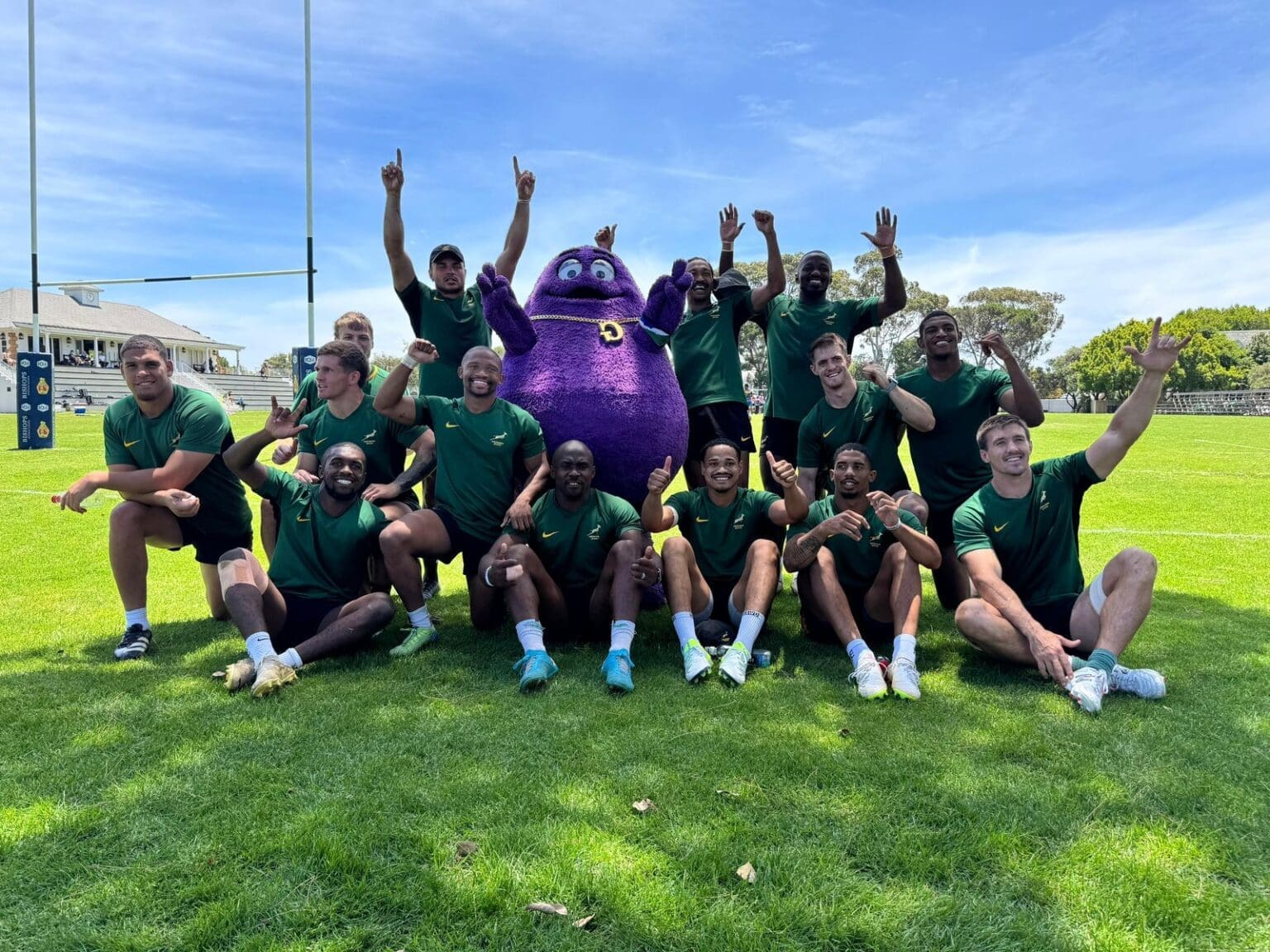 Grimace with BlitzBoks