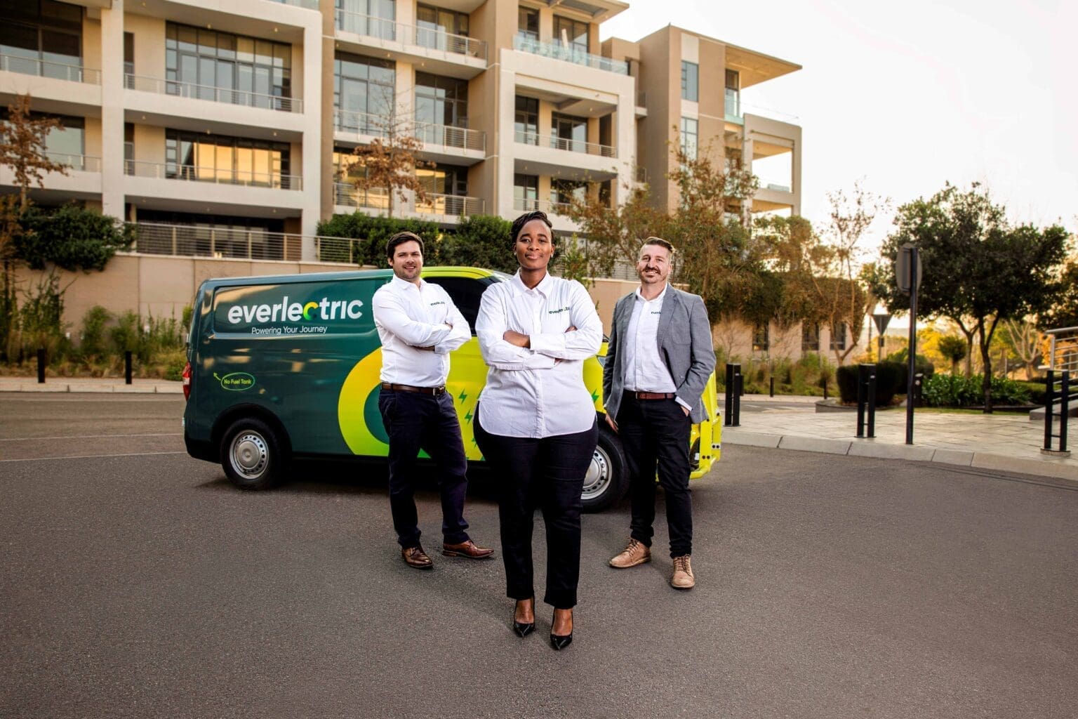 Pretoria-Based Everlectric Powers Up With Fresh Funding To Accelerate SA’s EV Adoption Wesley van der Walt, Ndia Magadagela and Paul Plummer – Founders of Everlectric