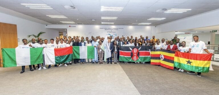 Huawei Sub Saharan Africa 2025 ICT Competition finalist teams who will travel to global finals in China