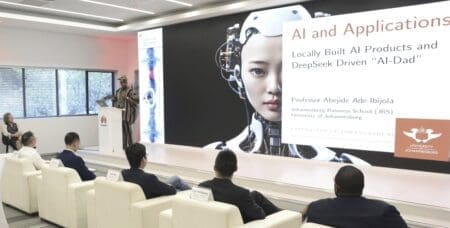 Prof. Abejide Ade-Abjola, Professor of AI and Applications at the Johannesburg Business School at the University of Johannesburg and founder and chairman of GRIT Lab Africa
