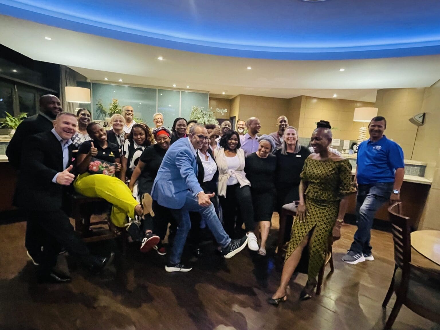 City Lodge Hotels Celebrates Year 4 Of SMME Development Programme Akash Singh of Sigma International with City Lodge Hotels team and incubatees