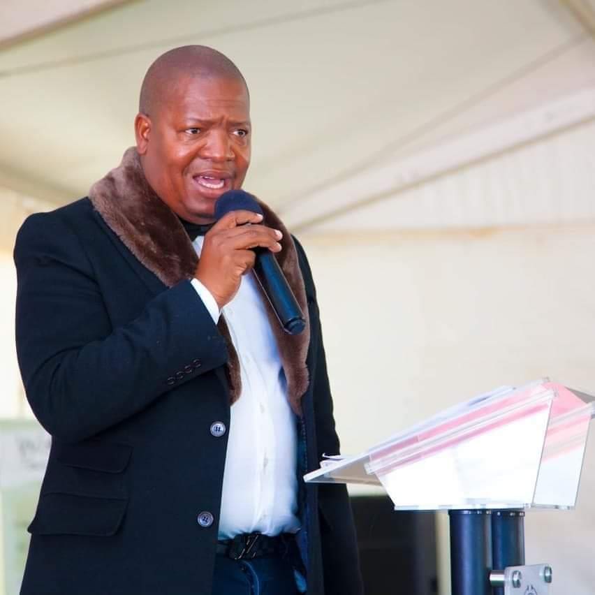 Alfred Mzwakhe Sigudhla, the then director of Smart Safety PPE