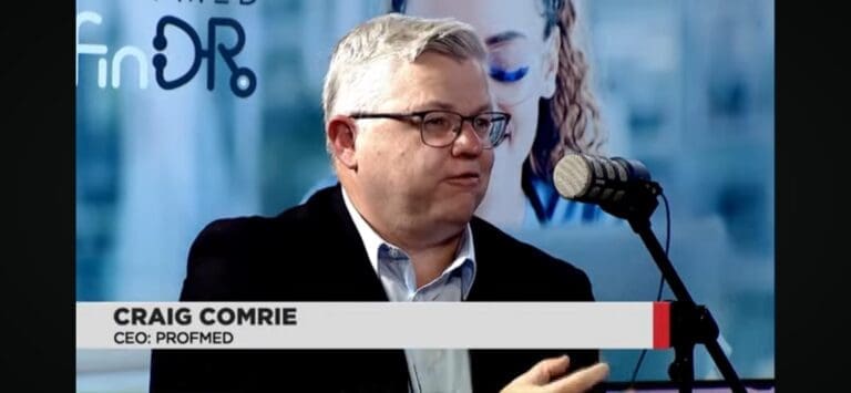 Craig Comrie, CEO of Profmed