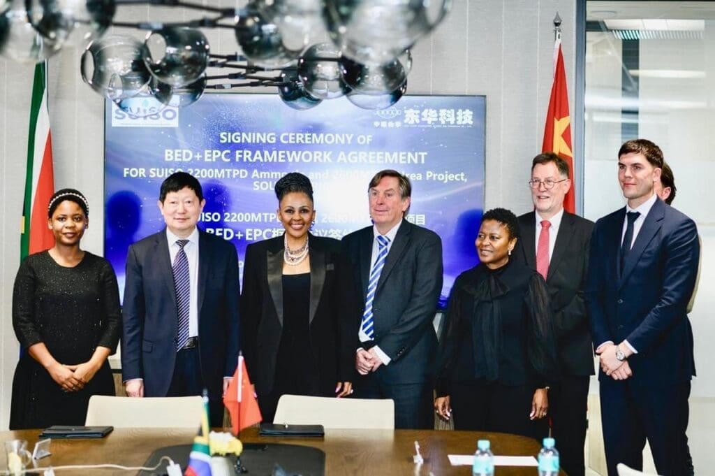 SUISO, ECEC Signs BEP Contract For R31.5bn Coal-to-Fertiliser Project SUISO signs BEP contract to commence detailed engineering build game-changing R31.5bn SUISO coal-to-fertiliser project