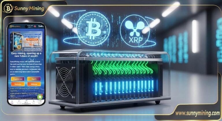 SunnyMining , BTC, XRP, cryptocurrency