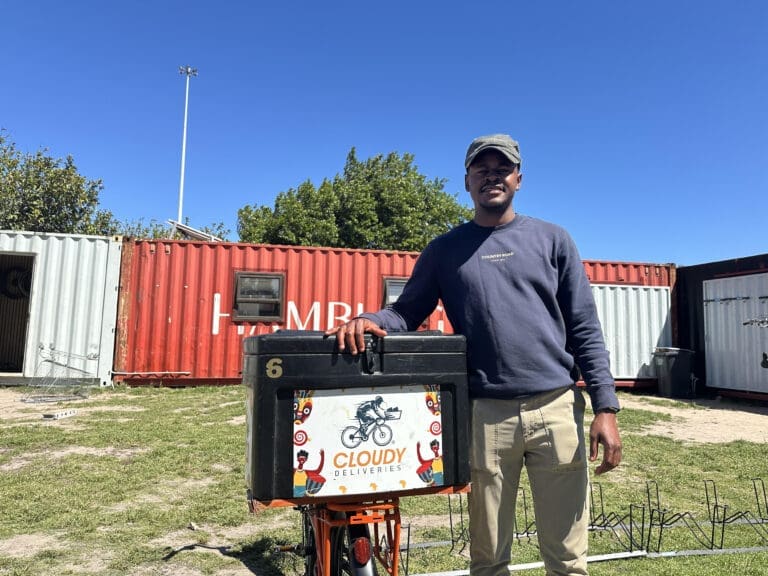 Homegrown Bicycle Delivery Service Creates Jobs For Youth In Langa Cloudy Delivery