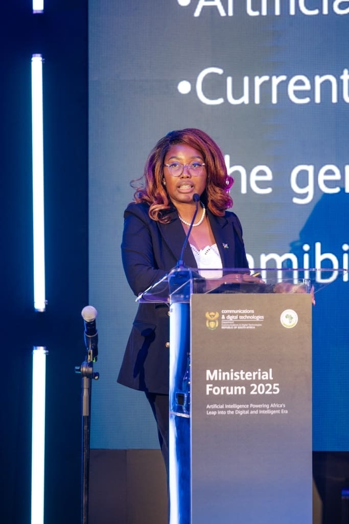 Emma Theofelus, Namibian Minister of Information and Communications Technology