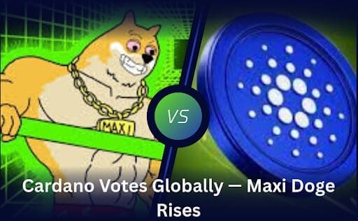 Cardano Enters Vote for Global Listings — Maxi Doge Gains Traction as the Meme Coin of the Moment Cardano Maxi Doge